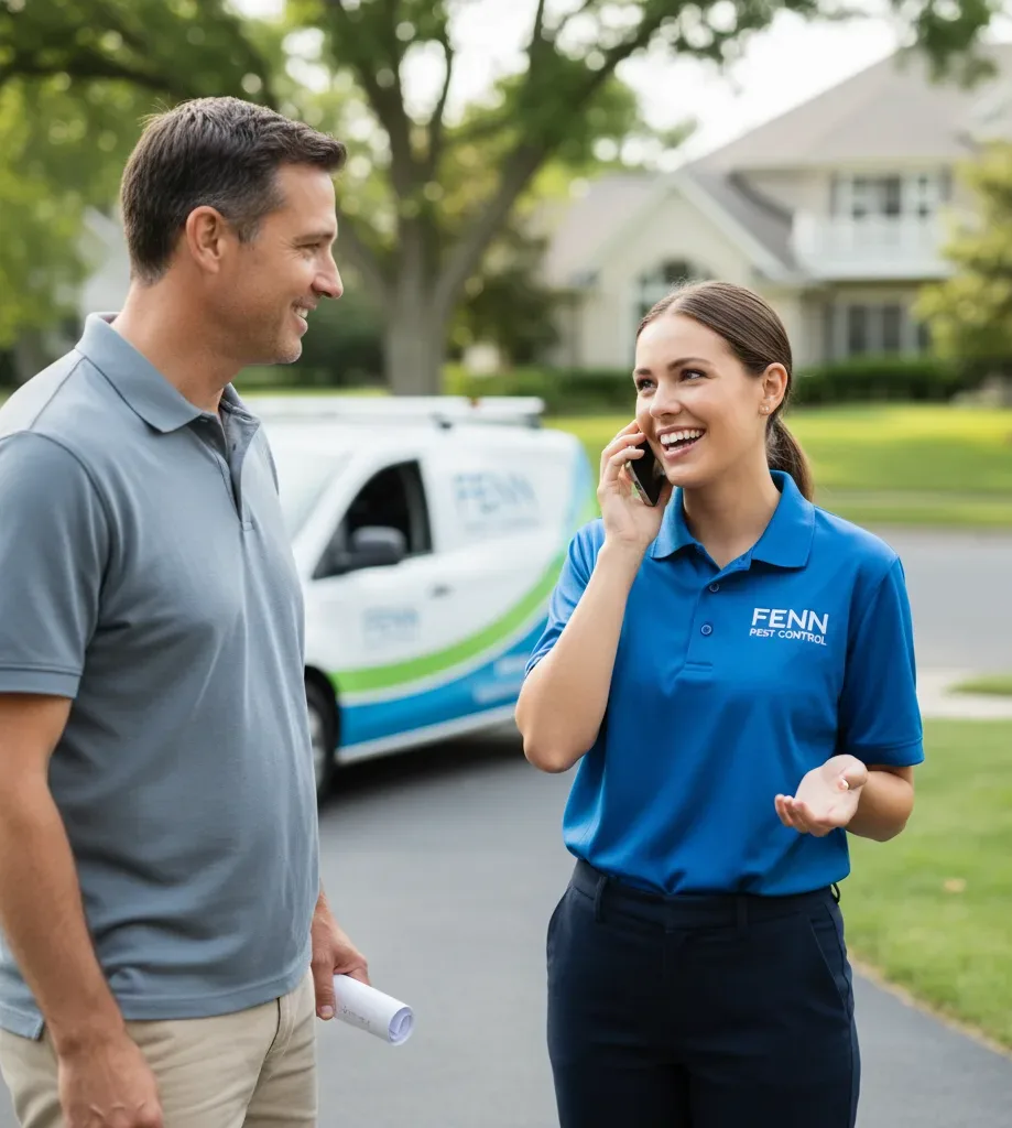 Fenn Pest Control customer support in Abington